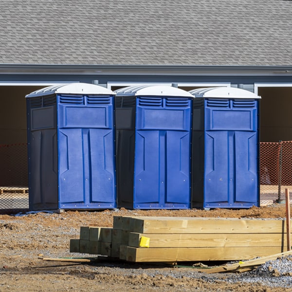 are there any restrictions on where i can place the portable toilets during my rental period in East Northport